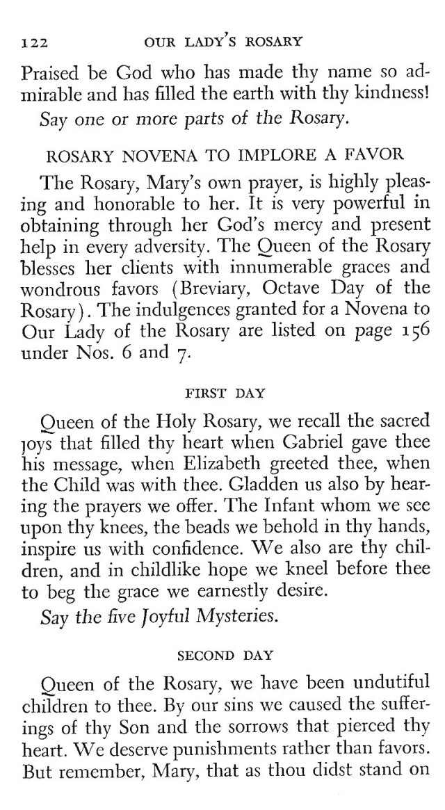 Rosary Triduum and Novena 3