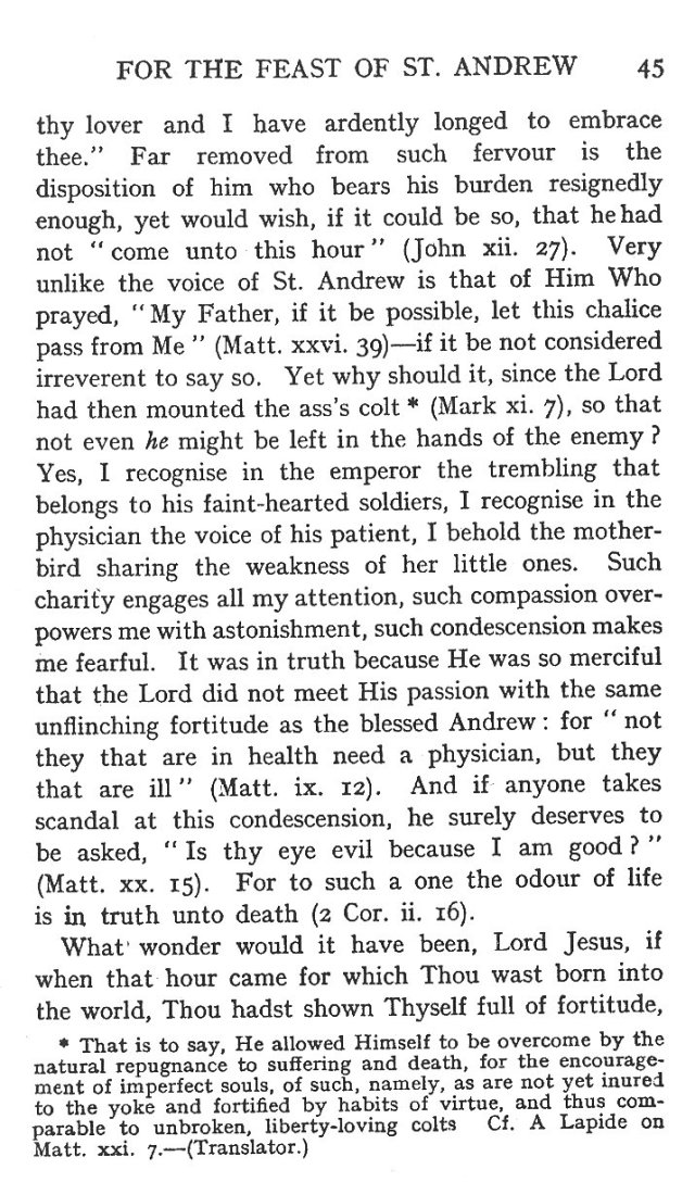 1st Sermon St. Andrew 7
