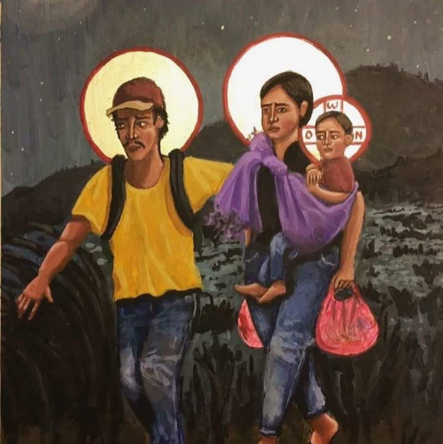 The Holy Family is against Trumo's Ethno-Nationalism